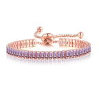 Pulsera en Zirconia de Color Piedra de Nacimiento