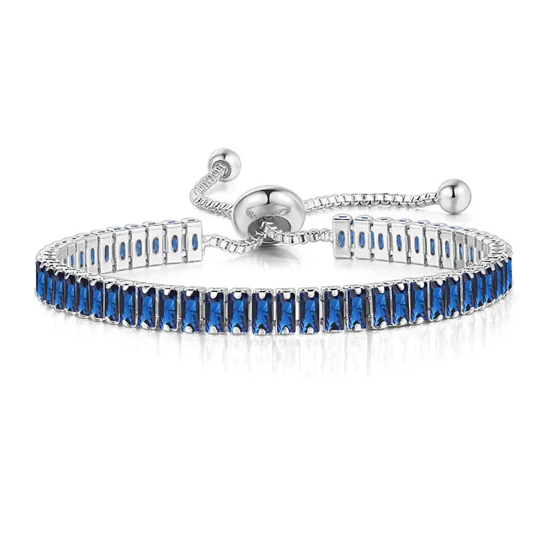 Pulsera en Zirconia de Color Piedra de Nacimiento