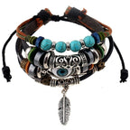 Pulsera Étnica con Perla
