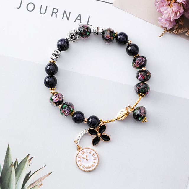 Brazalete Étnico para Mujer negro