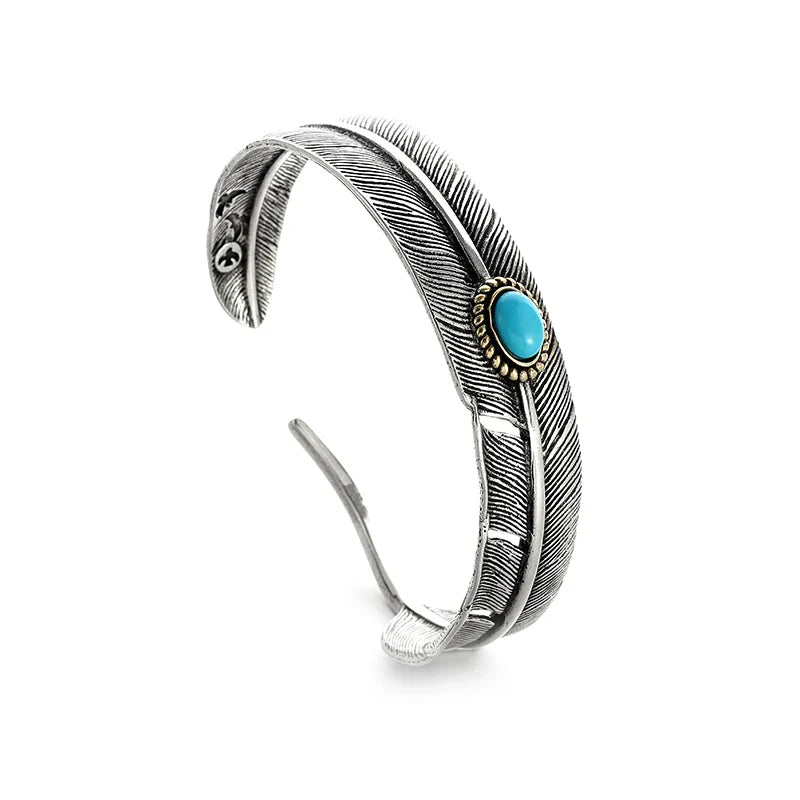 Pulsera Étnica Pluma