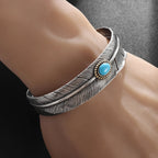 Pulsera Étnica Pluma