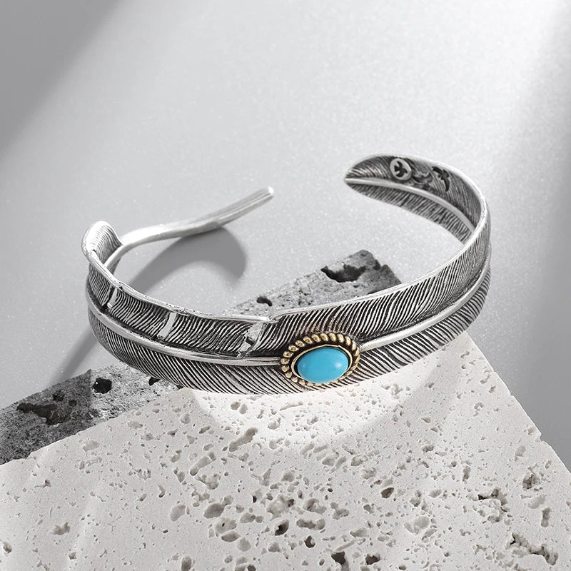 Pulsera Étnica Pluma