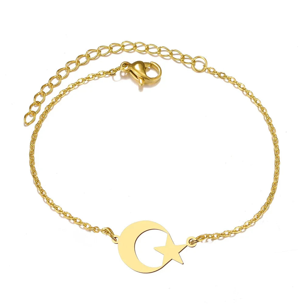 Pulsera Etoile et Lune en oro