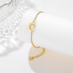 Pulsera Estrella y Luna Mujer