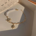 Pulsera Etoiles et Perles Blanches
