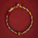 Pulsera Gourmette Multicolor Budista Tibetana