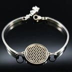 Pulsera Fleur de Vie Gourmette Mandala