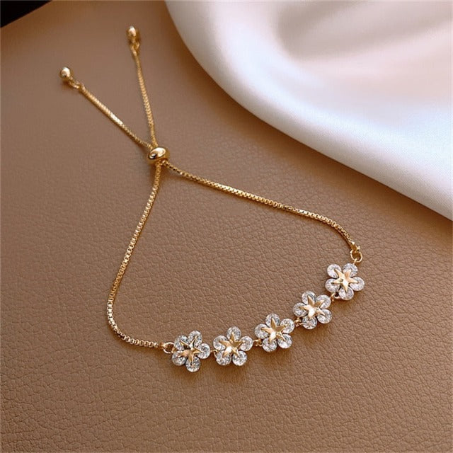 Pulsera Fleurs Oro
