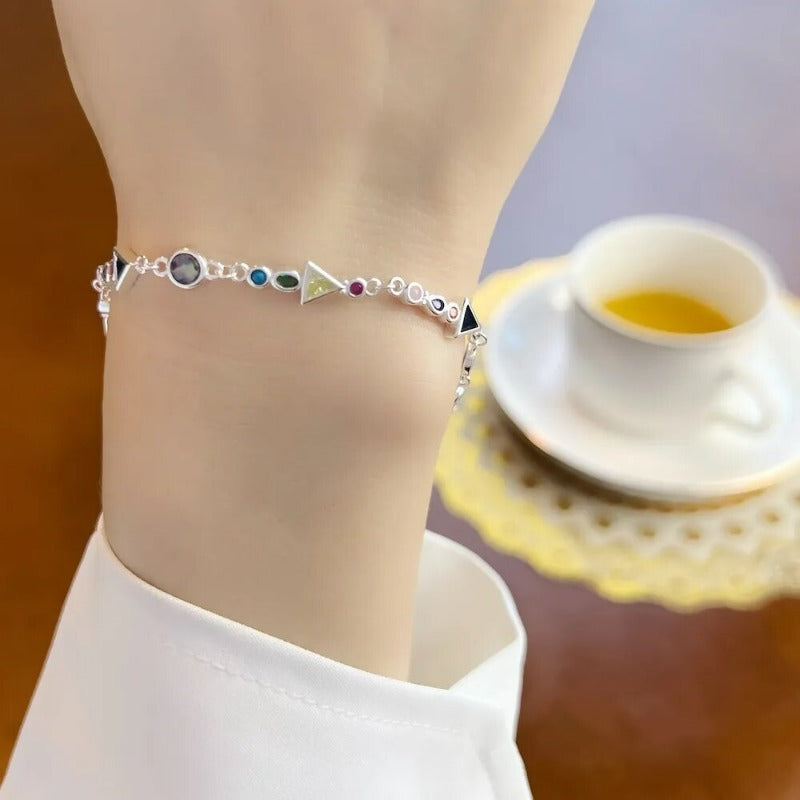 Colorful Gemstone Bracelet - Exception®
