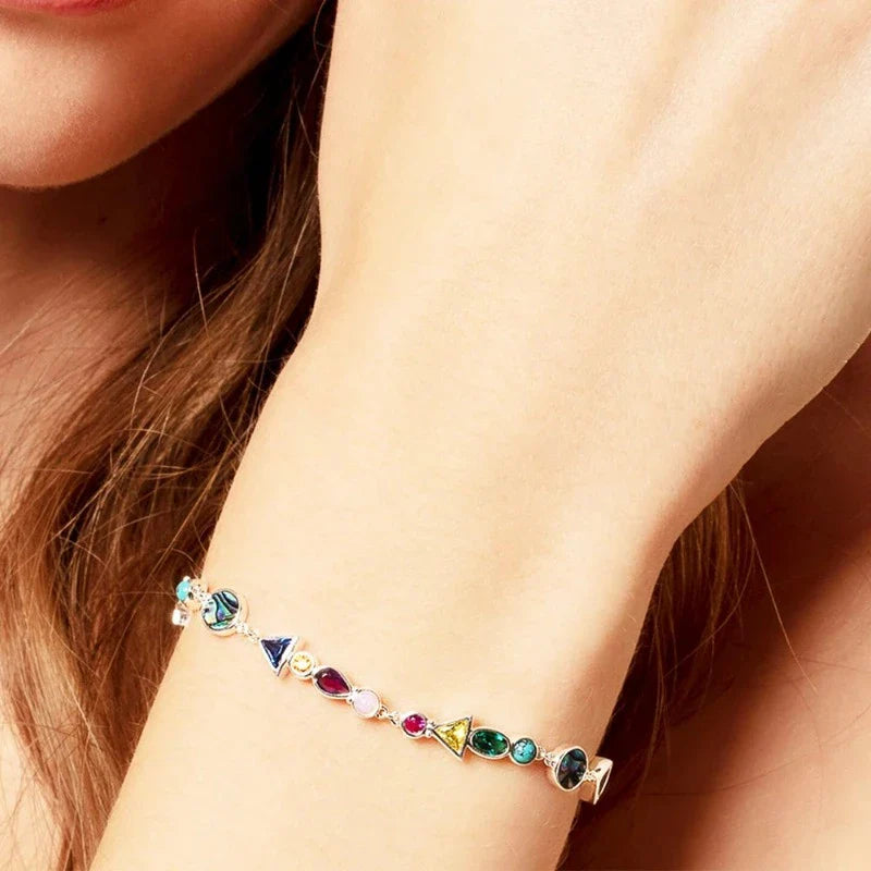 Colorful Gemstone Bracelet - Exception®
