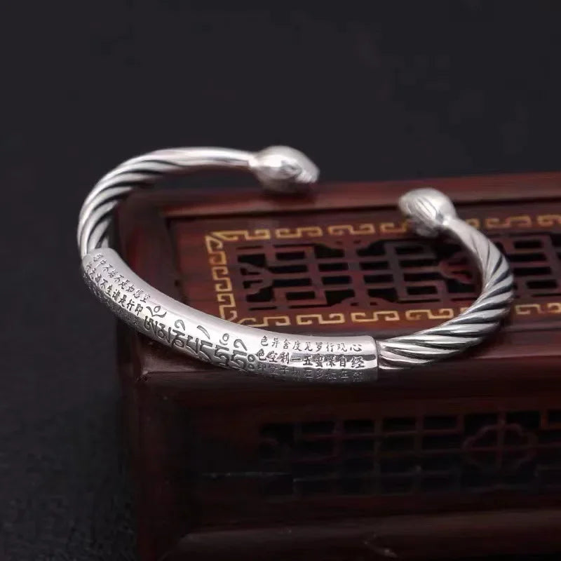 Pulsera Gourmette Budista Flor de Loto