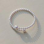 Pulsera Gourmette para Mujer en Perlas