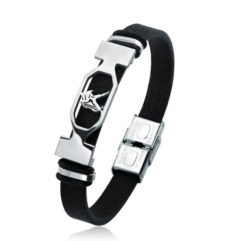 Pulsera Hombre Signo del Zodiaco acuario