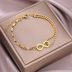 Pulsera Infinita Oro O Plata oro