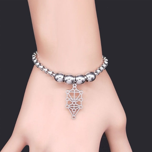 Pulsera Kaballe Diagrama Árbol de la Vida Sephiroth Gourmette