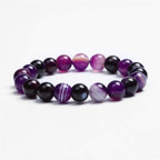 Pulsera Mala Amatista para hombre