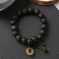 Pulsera Gourmette Budista en Piedras Negras