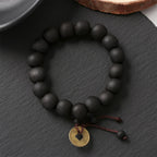 Pulsera Gourmette Budista en Piedras Negras