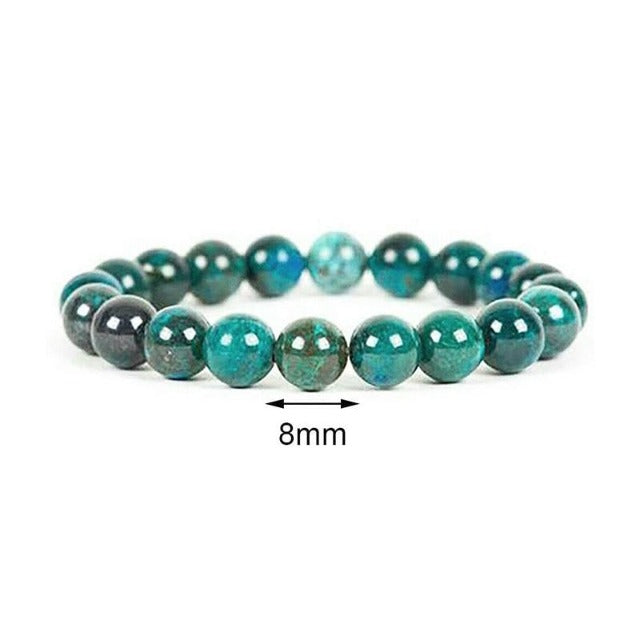 Pulsera de Malaquita Piedra Natural