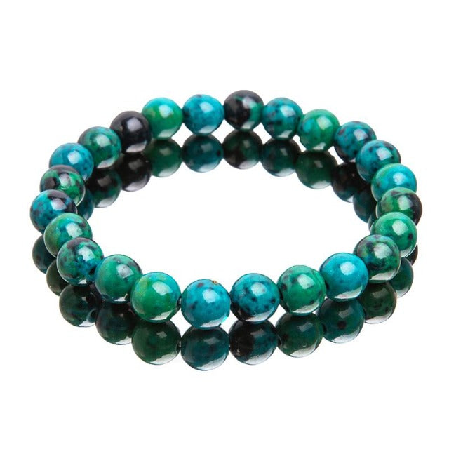 Pulsera de Malaquita Piedra Natural