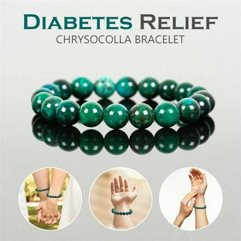 Pulsera de Malaquita Piedra Natural