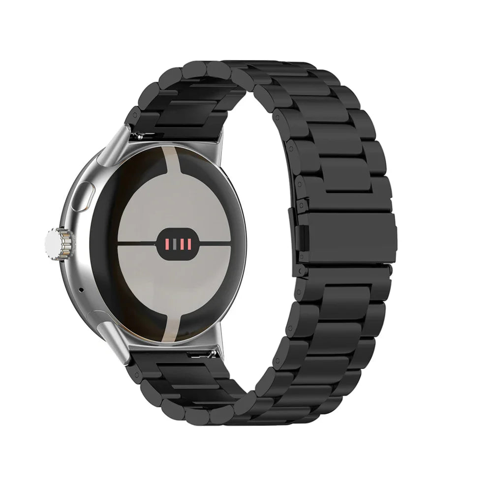 Pulsera para Reloj en Acero Templado Smartwatch Google Pixel Watch 1 & 2 negro