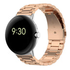 Pulsera para Reloj en Acero Templado Smartwatch Google Pixel Watch 1 & 2 oro rosa