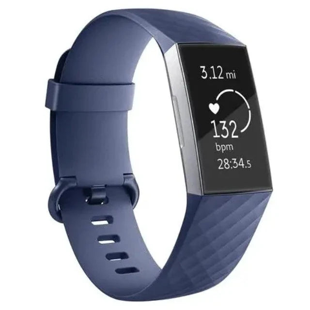 Pulsera para Reloj Fitbit Charge 3 & Charge 4 azul marino