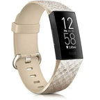 Pulsera para Reloj Fitbit Charge 3 & Charge 4 oro con brillo
