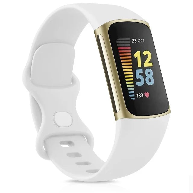 Pulsera para reloj Fitbit Charge 5 blanca