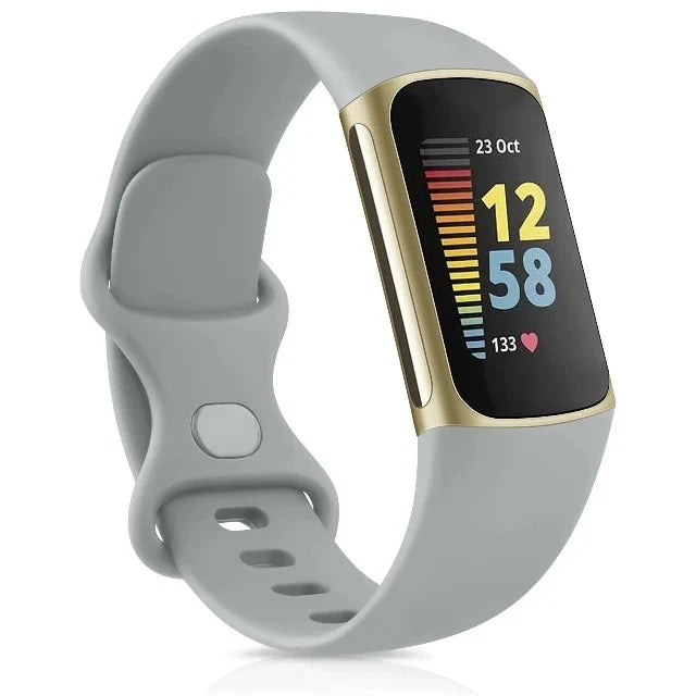 Pulsera para reloj Fitbit Charge 5 gris claro
