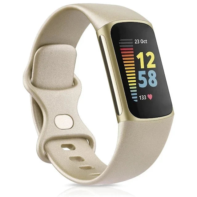 Pulsera para reloj Fitbit Charge 5 dorada