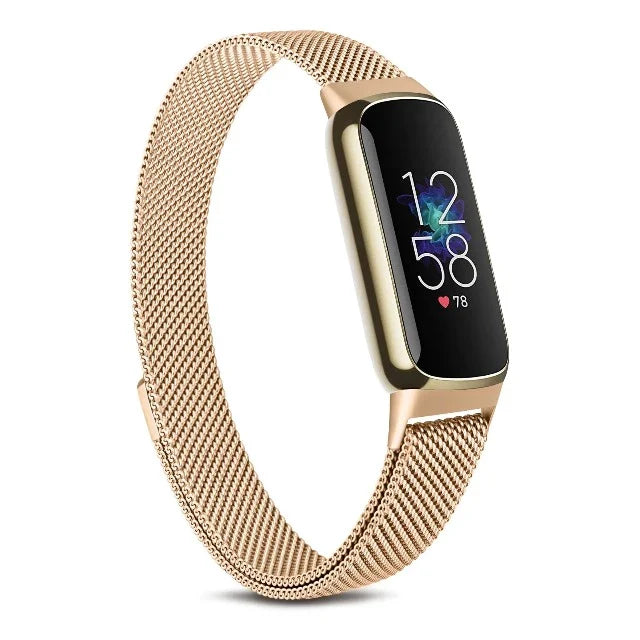 Pulsera para Reloj Fitbit Luxe oro rosa