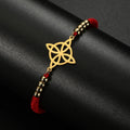 Pulsera Nudo de Bruja Mujer Esclava Protección Wicca 1