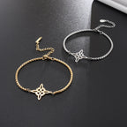 Pulsera Nudo de Bruja Oro o Plata
