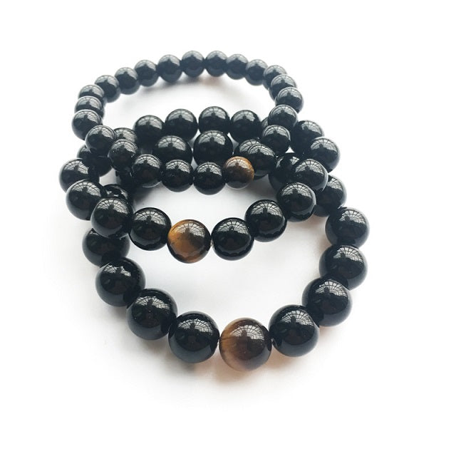 Pulsera Ojo de Tigre para Hombre