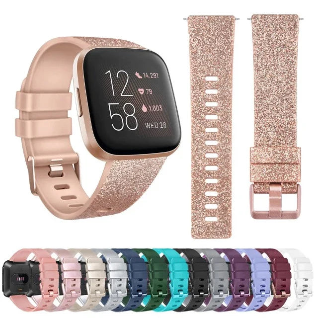 Pulsera de Lentejuelas para Reloj Fitbit Versa 1 Versa 2