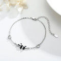 Pulsera Panda de Plata
