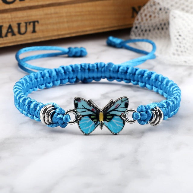 Pulsera Papillon Bleu azul