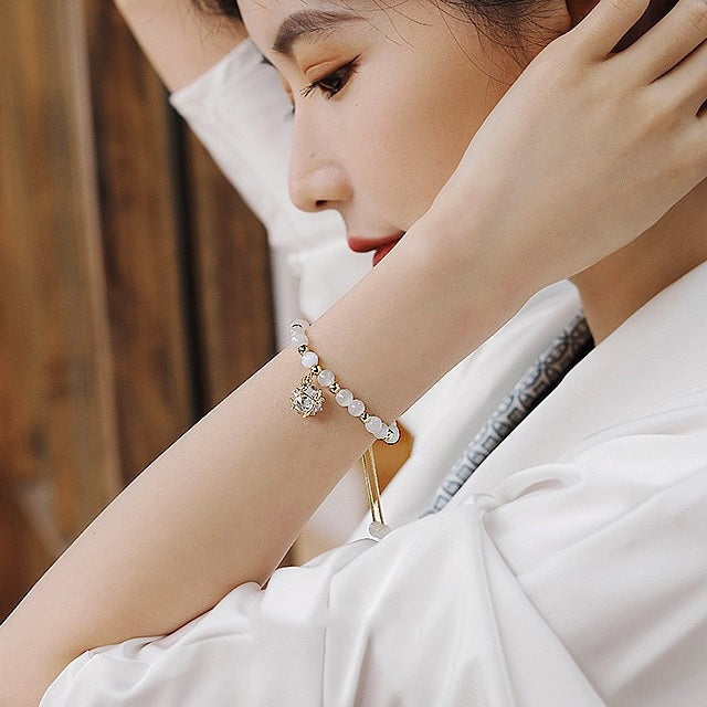 Pulsera perla fantasía