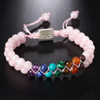 Pulsera Pierre 7 Chakras Rosa