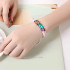 Pulsera Pierre 7 Chakras Rosa