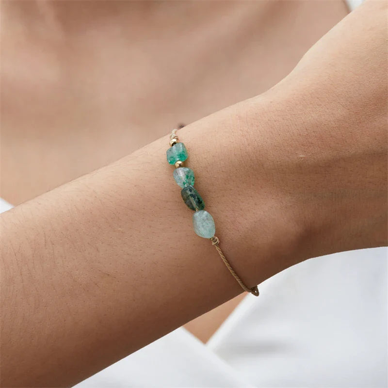 Pulsera de Piedra de Nacimiento para Hombre y Mujer