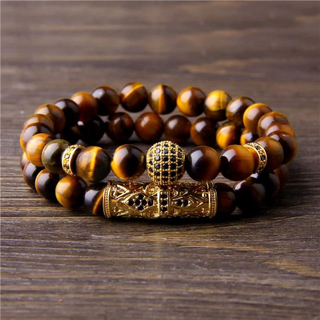 Pulsera Piedra Ojo de Tigre