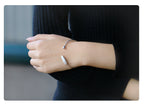 Pulsera Pluma en Plata