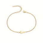 Pulsera Personalizada para Mujer con Inicial Oro j