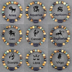 Pulsera Signo Del Zodiaco 12 Constelaciones Cadena Hombre Mujer Astrología