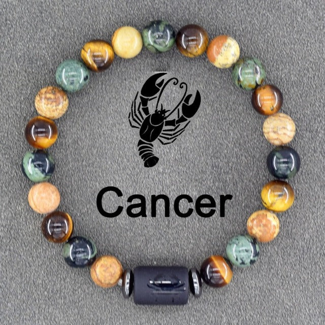 Pulsera Signo Del Zodiaco 12 Constelaciones cáncer