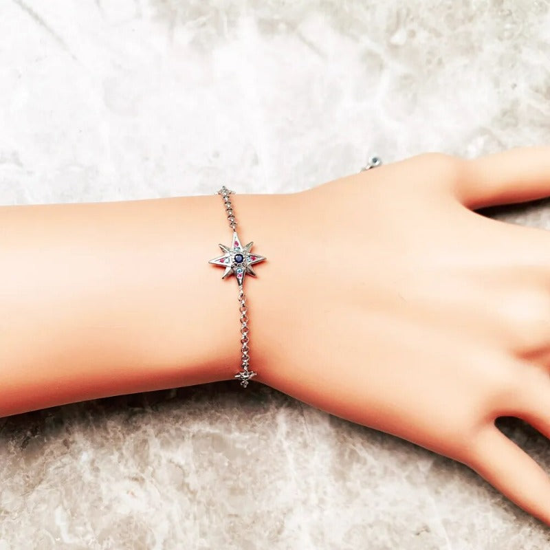 Pulsera Soleil Brillant - Exception® plata